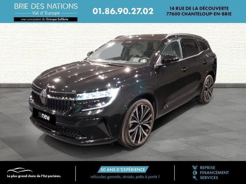 Noir Nouvelle 2024 Renault Espace Iconic Monospace | 43 890 € (Prix juste) - Image 1/3