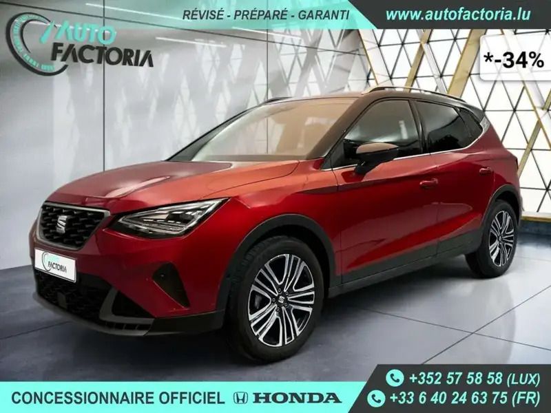 Rouge Utilisé 2024 Seat Arona FR SUV | 20 490 € (Prix juste) - Image 1/4