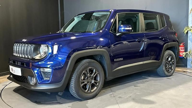 Bleu Occasion 2020 Jeep Renegade Longitude SUV | 17 490 € (Prix juste) - Image 1/4
