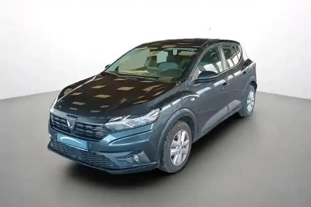 Gris comete Occasion 2022 Dacia Sandero Berline | 11 700 € (Bon prix) - Image 1/4