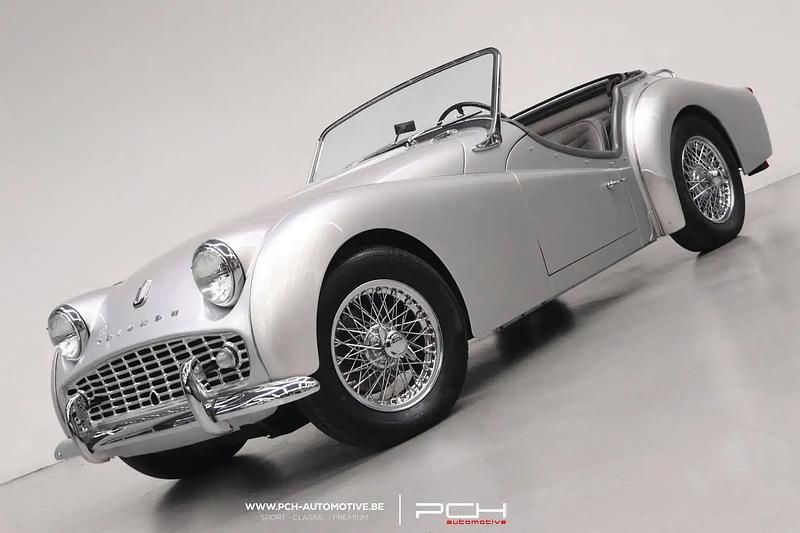 Argent Occasion 1959 Triumph TR3 Cabriolet | 33 999 € - Image 1/4
