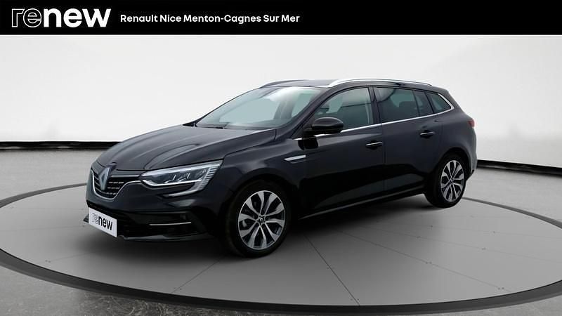Noir Utilisé 2024 Renault Mégane IV Techno Break | 23 199 € (Prix juste) - Image 1/4