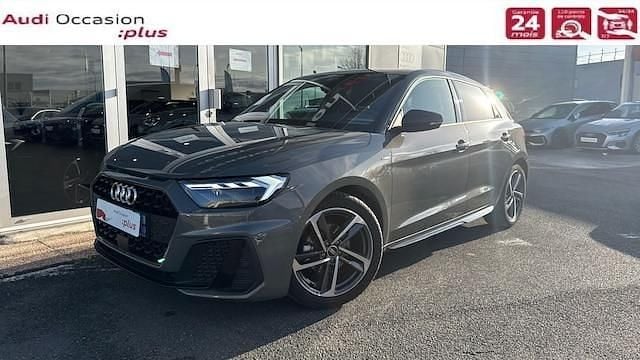 Occasion Audi A1 Sportback S-line plus 116 ch (85 kW) 2025 Gris chronos métallisé noir mythe métallisé Citadine