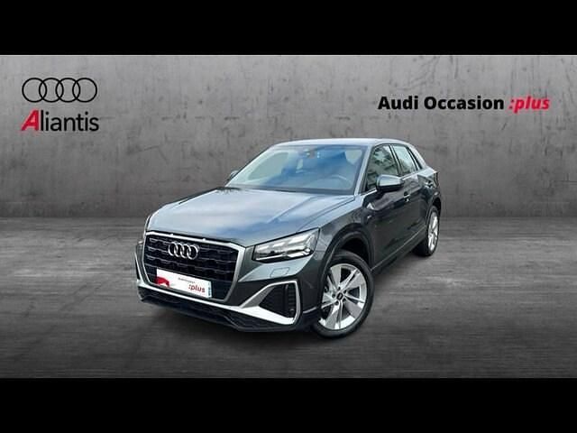Gris daytona nacré Utilisé 2021 Audi Q2 S-Line SUV | 26 950 € (Prix juste) - Image 1/4