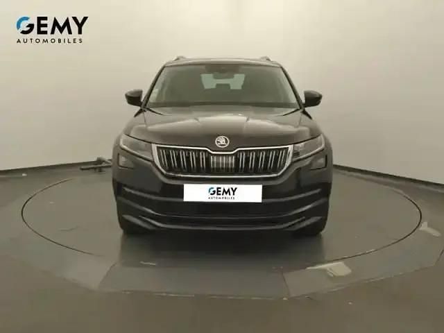Black magic pearlescent Occasion 2021 Skoda Kodiaq SUV | 26 950 € (Prix juste) - Image 1/3