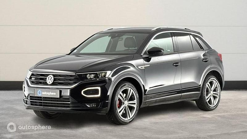 Noir Utilisé 2019 VW T-Roc R-line SUV | 21 899 € (Prix juste) - Image 1/4