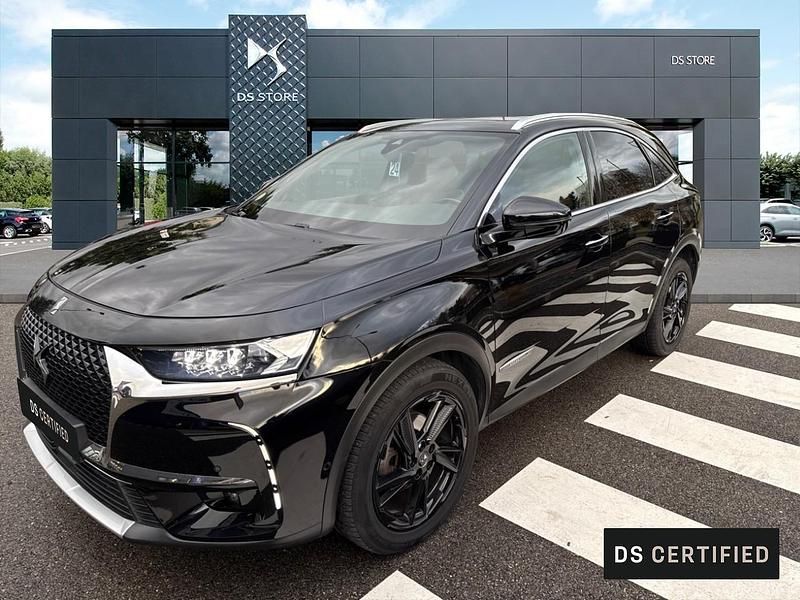 Noir Utilisé 2018 DS Automobiles DS7 Crossback Grand Chic SUV | 24 980 € (Prix assez cher) - Image 1/4