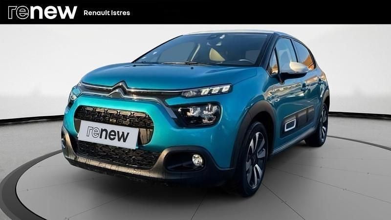 Bleu Utilisé 2021 Citroën C3 PureTech Citadine | 10 999 € (Prix juste) - Image 1/4