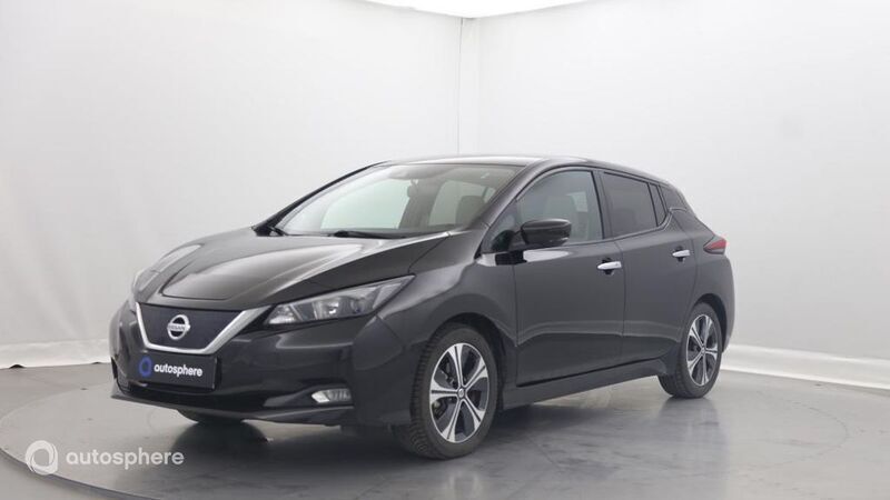 Noir Utilisé 2021 Nissan Leaf N-Connecta Citadine | 14 999 € (Prix juste) - Image 1/4