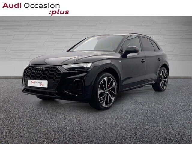 Noir mythe métallisé Utilisé 2024 Audi Q5 S-Line SUV | 58 990 € (Prix juste) - Image 1/4