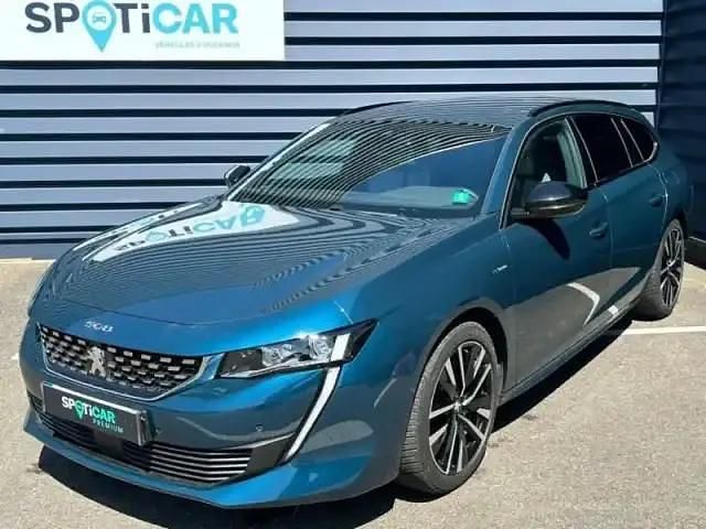 Bleu célèbes Utilisé 2020 Peugeot 508 GT Break | 24 990 € - Image 1/4
