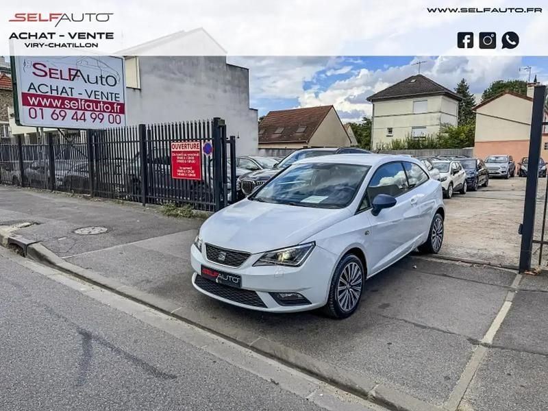 Blanc Utilisé 2016 Seat Ibiza CONNECT Berline | 8 800 € (Prix juste) - Image 1/4