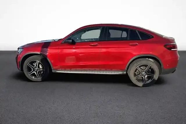 Occasion Mercedes GLC300 2022 Rouge jacinthe métallisé designo Coupé