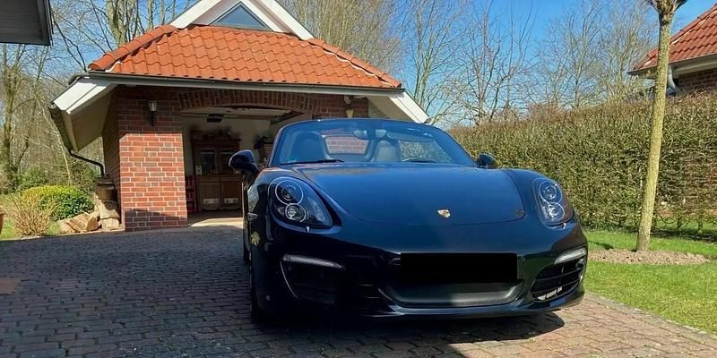 Noir Occasion 2014 Porsche Boxster Cabriolet | 38 500 € - Image 1/4