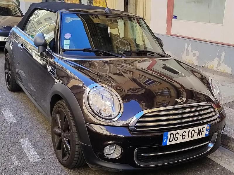 Brun Utilisé 2014 Mini Cooper Cabriolet Cabriolet | 9 200 € - Image 1/4