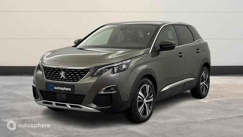 Gris Occasion 2020 Peugeot 3008 GT-line SUV | 16 999 € (Bon prix) - Image 1/4