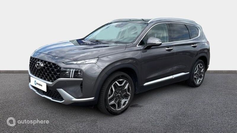 Gris Utilisé 2021 Hyundai Santa Fe SUV | 29 999 € (Prix juste) - Image 1/4