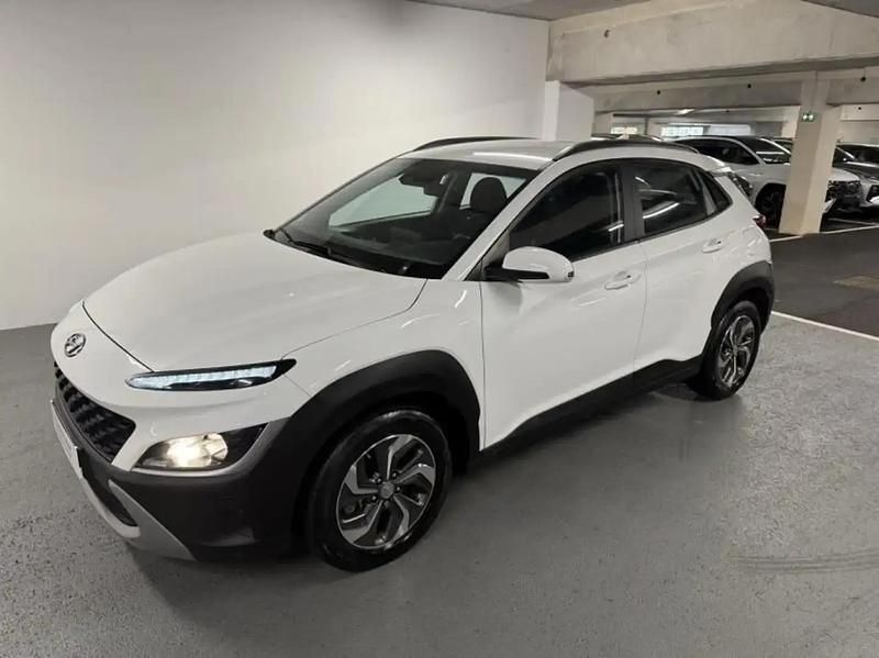 Blanc Occasion 2022 Hyundai Kona SUV | 18 990 € (Super prix) - Image 1/4