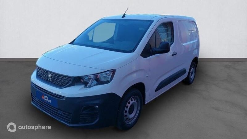 Blanc Occasion 2021 Peugeot Partner Premium Monospace | 11 979 € (Prix juste) - Image 1/4