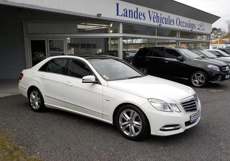 Occasion Mercedes E350 Avantgarde 266 ch (195 kW) 2012 Blanc Berline