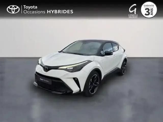 Blanc lunaire nacré biton Occasion 2023 Toyota C-HR Sport SUV | 26 490 € (Prix juste) - Image 1/4
