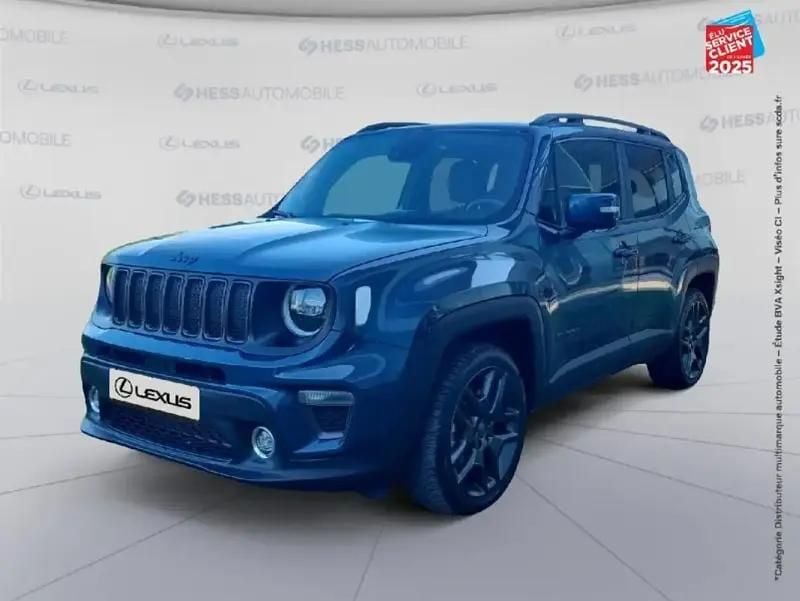 Bleu Utilisé 2021 Jeep Renegade SUV | 24 999 € (Bon prix) - Image 1/4
