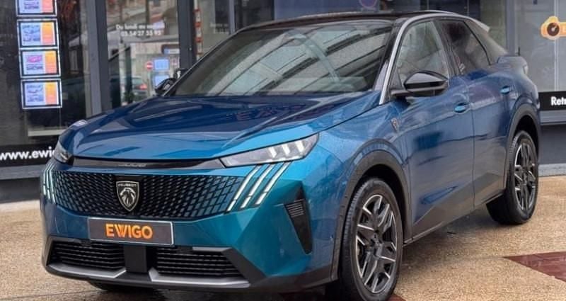 Bleu Occasion 2024 Peugeot 3008 GT Monospace | 26 980 € (Bon prix) - Image 1/4