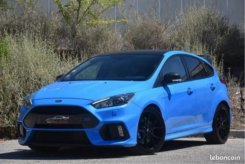 Bleu Utilisé 2017 Ford Focus RS Berline | 37 990 € (Prix cher) - Image 1/4