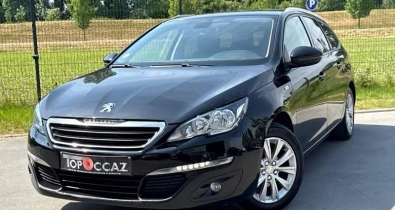 Noir Utilisé 2015 Peugeot 308 Allure Break | 8 490 € (Bon prix) - Image 1/4