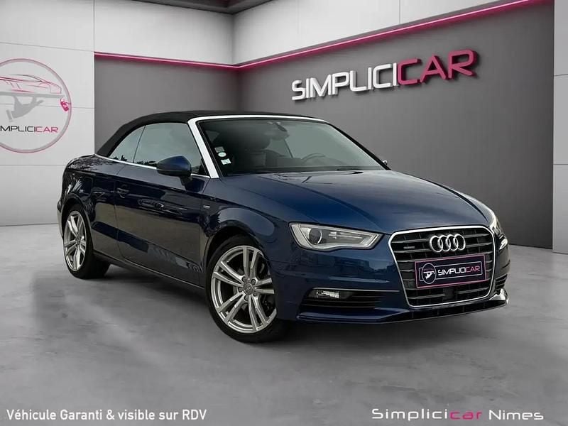 Occasion Audi A3 Cabriolet S-Line 184 ch (135 kW) 2015 Bleu Cabriolet