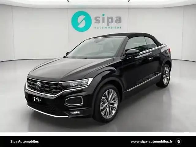 Noir Occasion 2021 VW T-Roc Cabriolet Cabriolet | 26 990 € (Prix juste) - Image 1/4