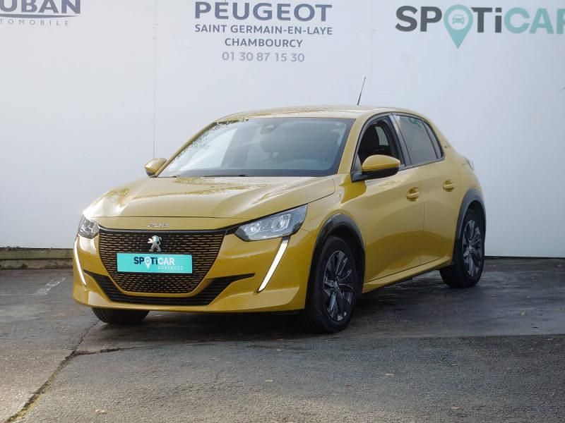 Occasion Peugeot e-208 100 kW (136 ch) 2021 Jaune Citadine