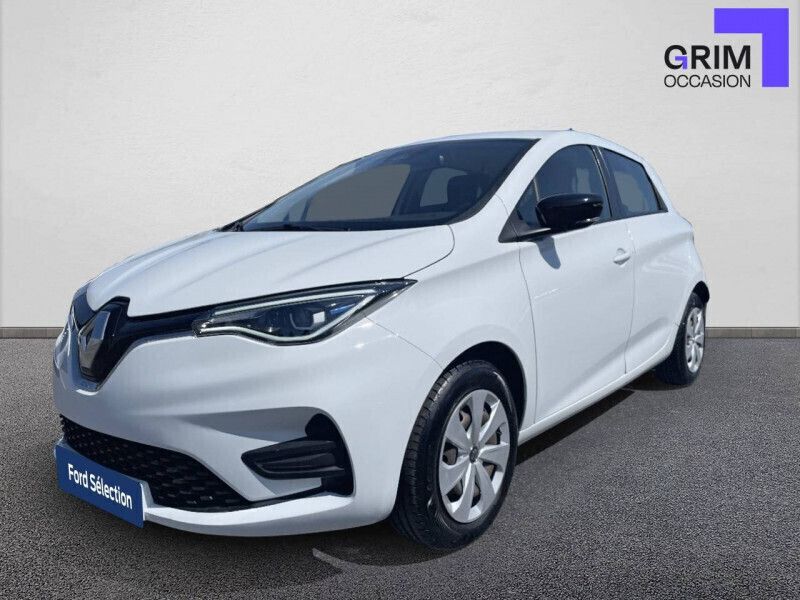 Blanc Utilisé 2021 Renault Zoe Citadine | 11 890 € (Bon prix) - Image 1/4