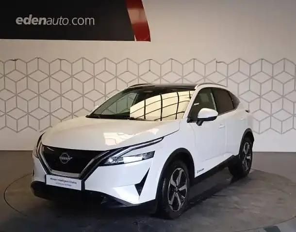 Occasion Nissan Qashqai 190 ch (139 kW) 2024 Blanc lunaire SUV