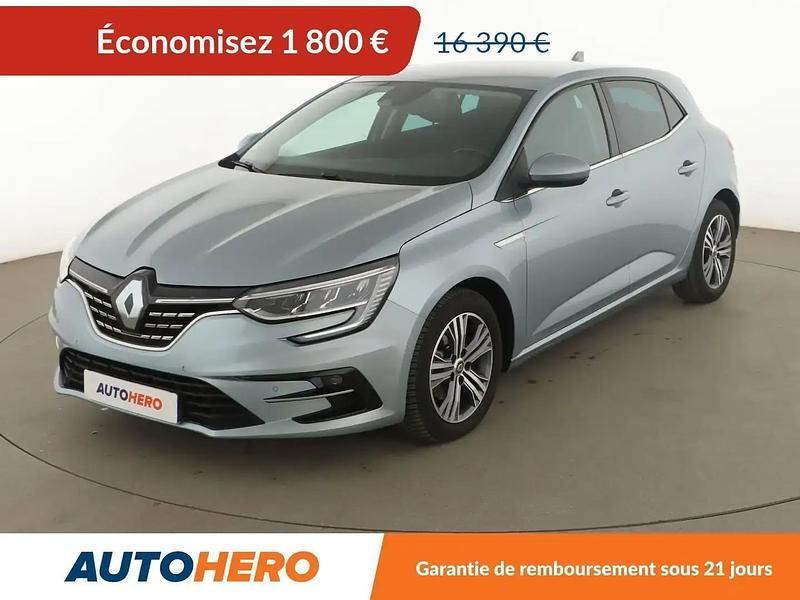 Gris Utilisé 2020 Renault Mégane IV Intens Berline | 14 590 € (Prix juste) - Image 1/2