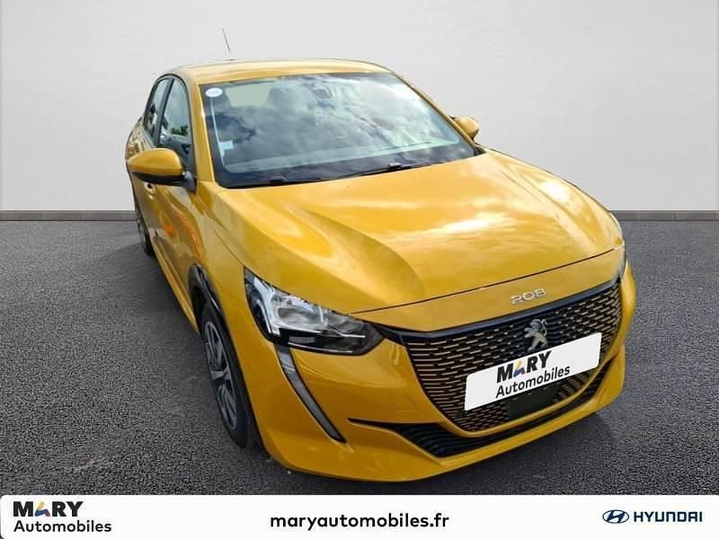 Occasion Peugeot e-208 Active 100 kW (136 ch) 2021 Jaune Citadine