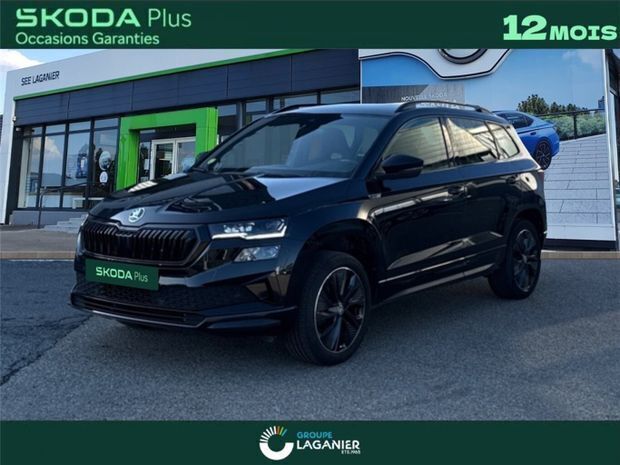 Noir Utilisé 2023 Skoda Karoq SportLine SUV | 27 490 € (Prix juste) - Image 1/1