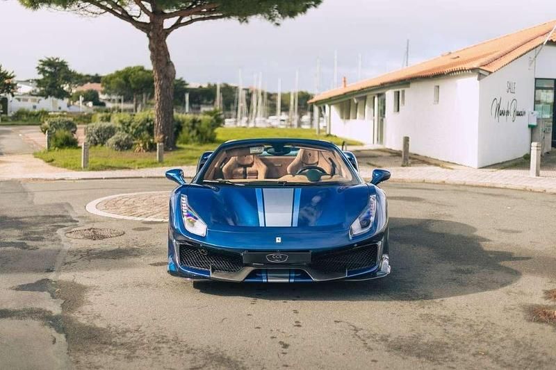 Occasion Ferrari 488 721 ch (530 kW) 2020 Bleu Cabriolet