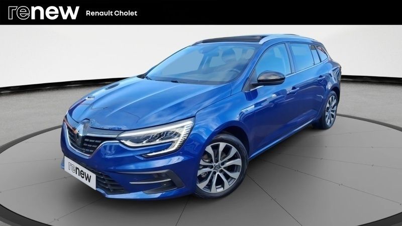 Bleu Utilisé 2024 Renault Mégane IV Techno Break | 25 790 € (Prix assez cher) - Image 1/4