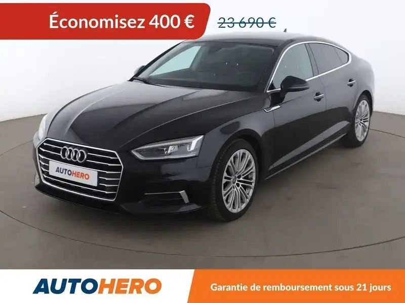 Noir Utilisé 2017 Audi A5 Design Coupé | 23 290 € (Prix juste) - Image 1/2