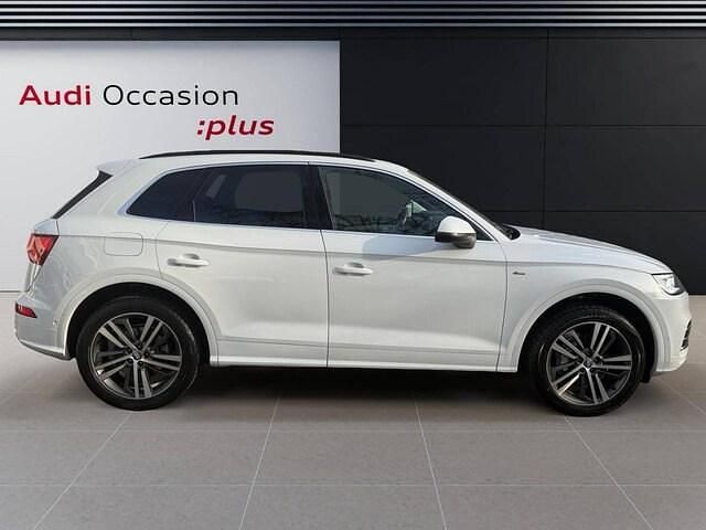 Occasion Audi Q5 S-Line 252 ch (185 kW) 2020 Blanc glacier métallisé SUV