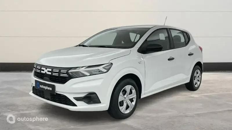 Blanc Utilisé 2023 Dacia Sandero Essentiel Citadine | 13 999 € (Bon prix) - Image 1/4