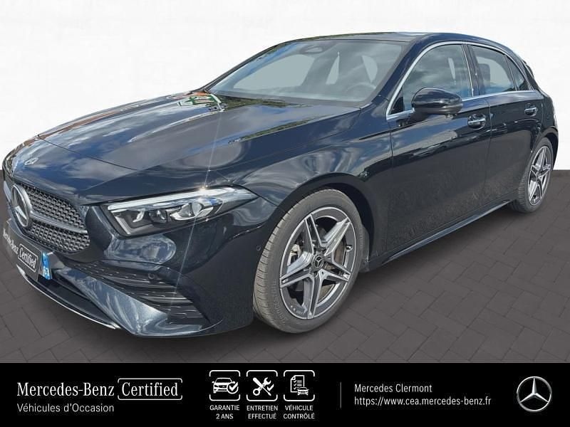Noir cosmos métallisé Occasion 2024 Mercedes A200 AMG line Berline | 33 900 € (Prix juste) - Image 1/4