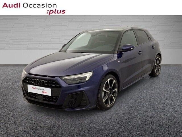 Bleu navarre métallisé Utilisé 2024 Audi A1 Sportback S-Line Citadine | 33 900 € (Prix cher) - Image 1/4