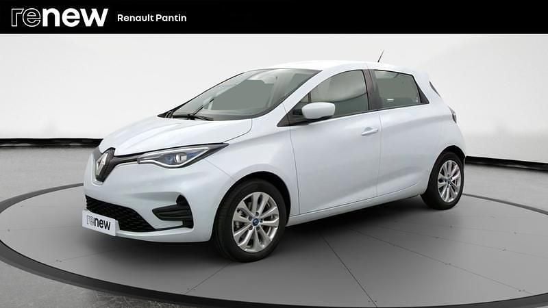 Blanc Utilisé 2021 Renault Zoe Zen Citadine | 13 290 € (Prix juste) - Image 1/4