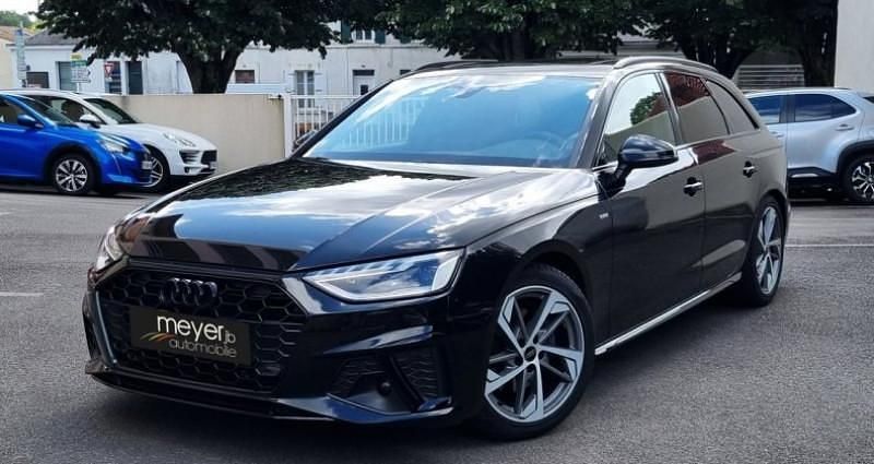 Noir Utilisé 2023 Audi A4 S-Line Break | 37 990 € (Prix assez cher) - Image 1/4