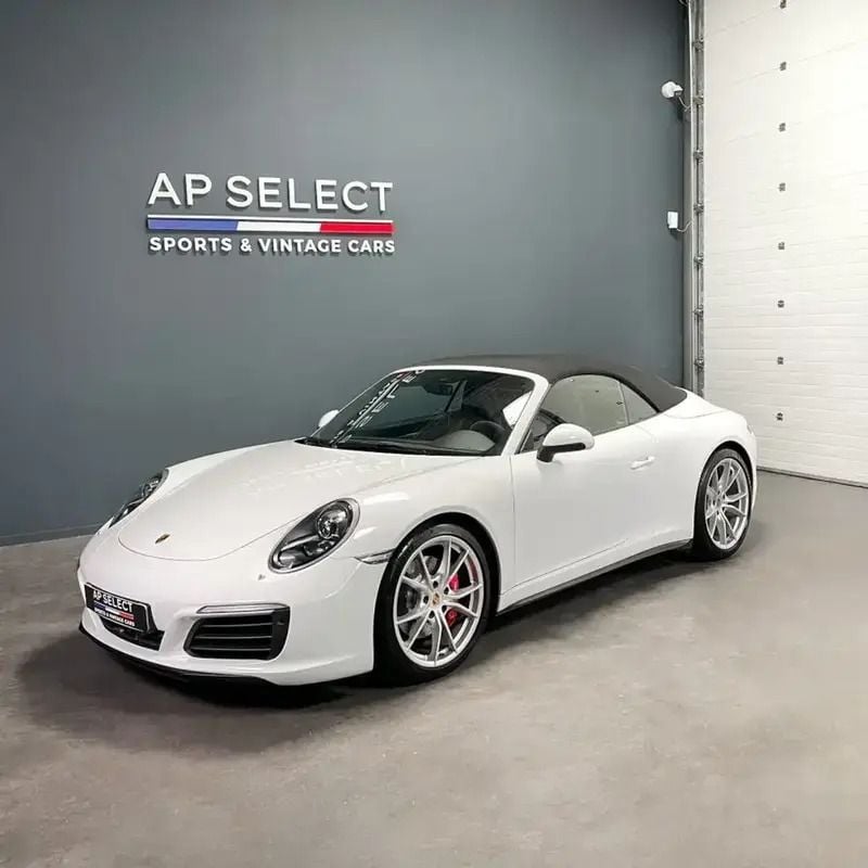 Blanc Utilisé 2016 Porsche 911 Carrera 4S Cabriolet Cabriolet | 96 990 € (Bon prix) - Image 1/4