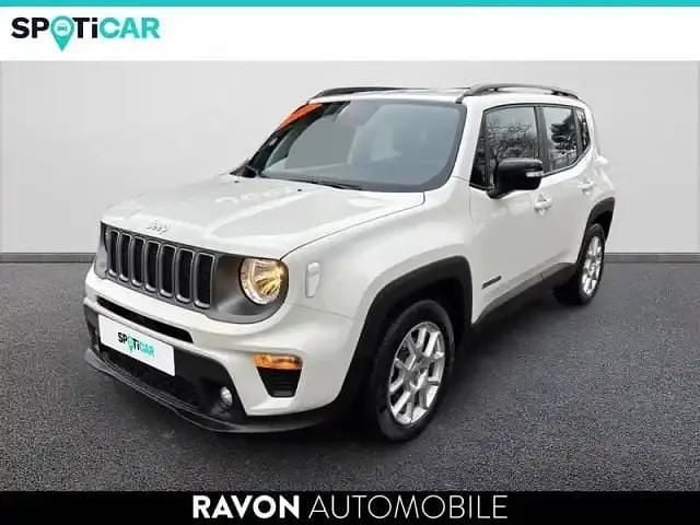 Blanc Occasion 2023 Jeep Renegade Limited SUV | 21 990 € (Prix juste) - Image 1/4