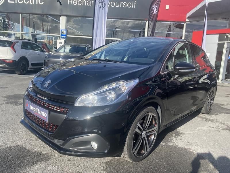 Noir Utilisé 2018 Peugeot 208 Allure Citadine | 8 499 € (Prix juste) - Image 1/4