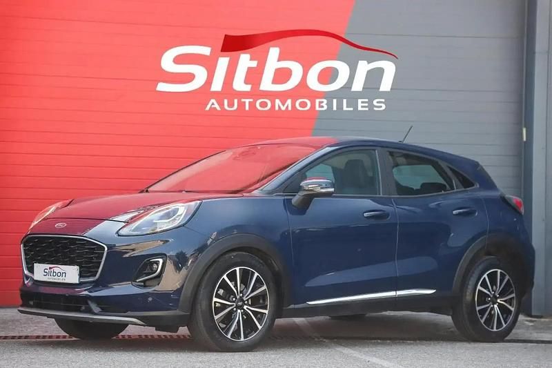 Bleu Utilisé 2022 Ford Puma Business Edition SUV | 16 970 € (Prix juste) - Image 1/4